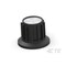 Te Connectivity PKA70B1/4=KNOB PLASTIC 1/4 IN 1-1437624-5 - alternate 1